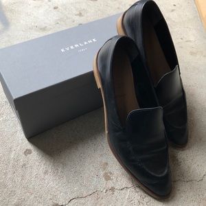Everlane black loafers size 9.5 fit like 9